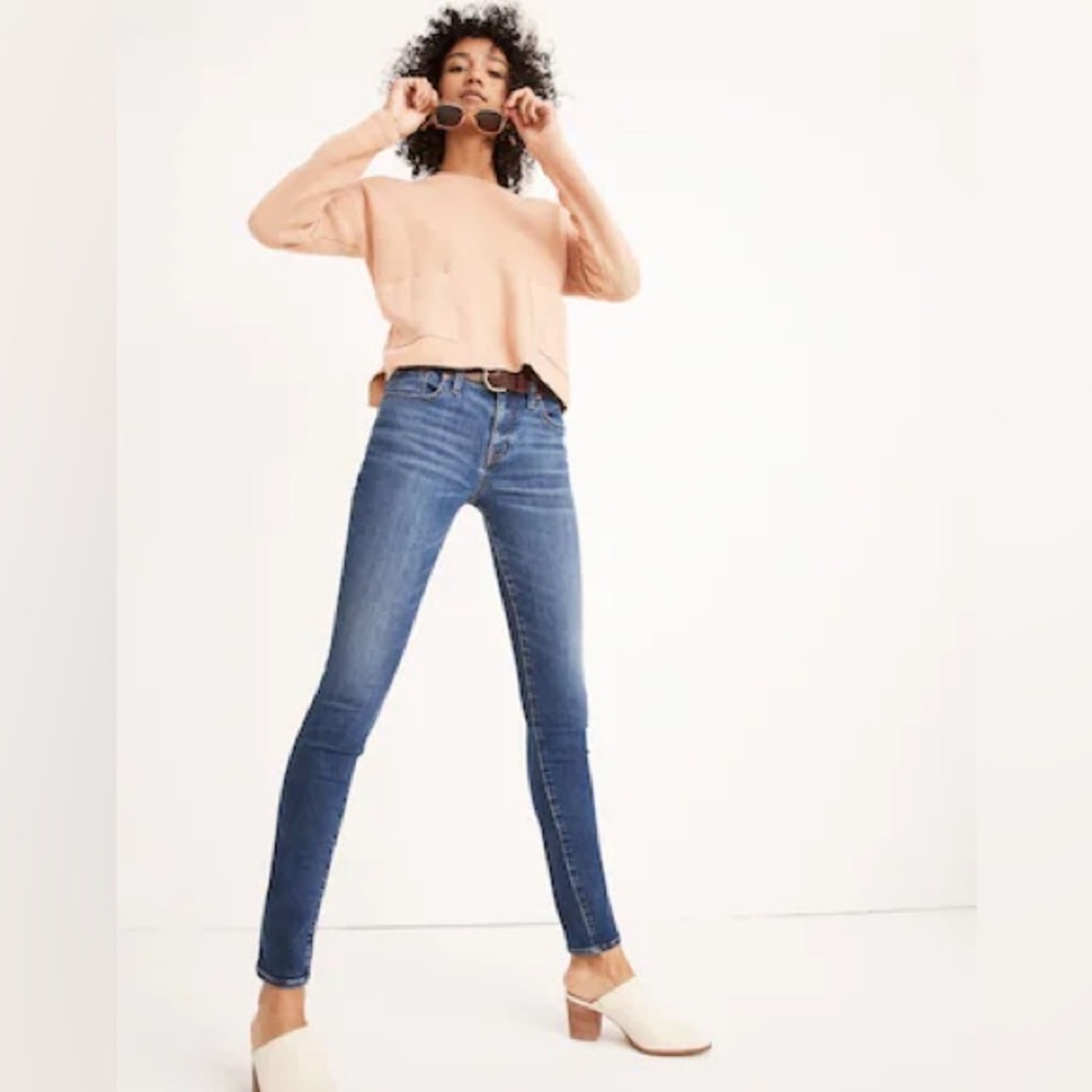 Madewell 8” Skinny Women’s Blue Jeans Sz 28